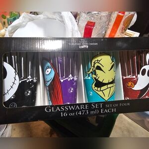 Disney The Nightmare Before Christmas Glassware Set
